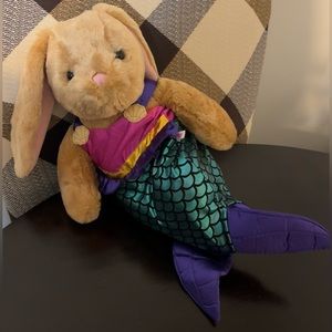Build a Bear Limited Edition Easter Bunny BAB Ariel The Mermaid Tail BAB “19